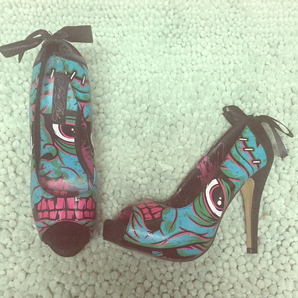 Iron Fist Frankenstein platform pumps